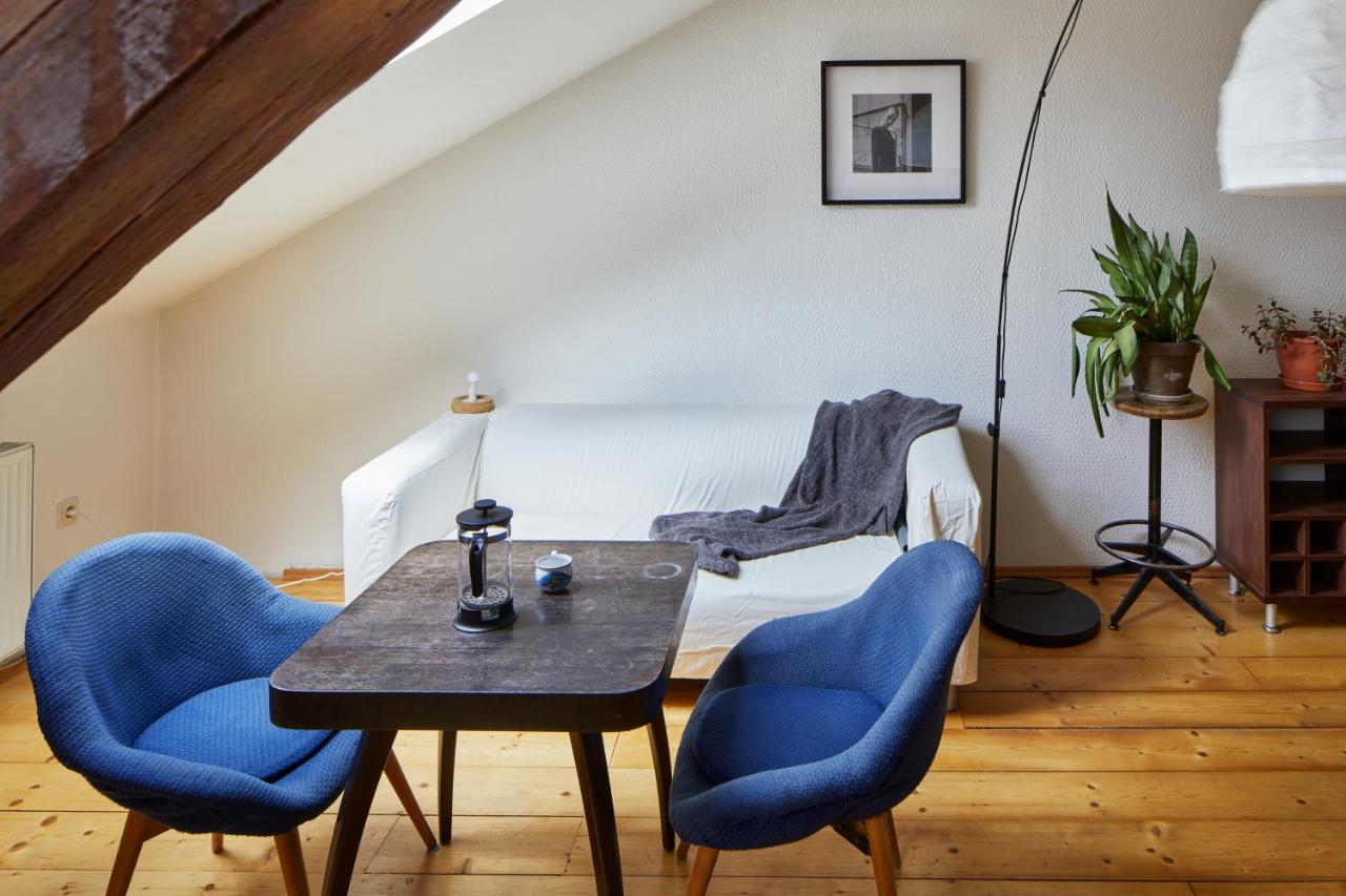 Prague Days - Sunlit Attic Loft In Vinohrady Apartman Kültér fotó